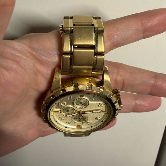 Fossil Gold Chronograph Men's Watch - Picture 4 of 6